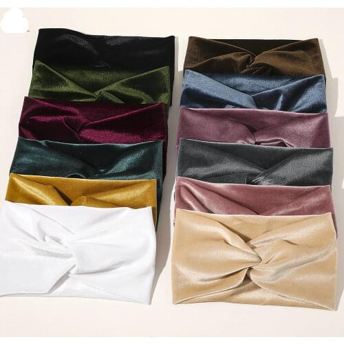 Headbands For Women Designer Leopard Head band Hair Accessories Bandana Ladies Pleuche Stretchy Cross Sport Yoga Hairbands