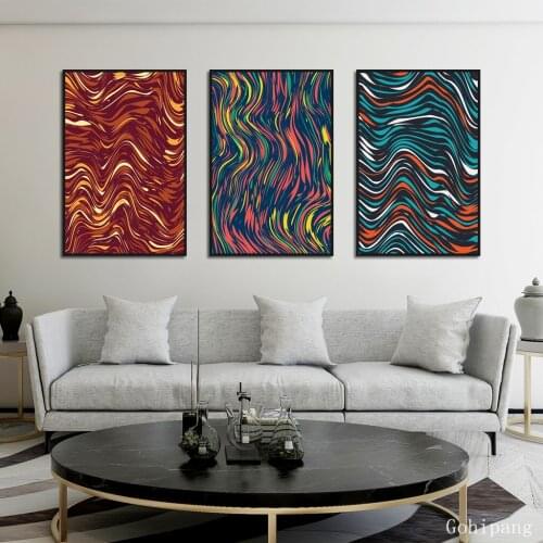 Simple Minimalist Abstract Line Canvas Painting Home Decorative Nordic Posters And Prints Wall Pictures For Living Room