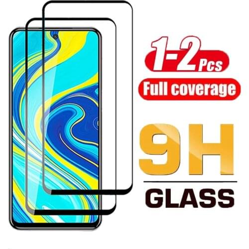 1-2PCS Protective Glass On For Xiaomi redmi note 9 Pro Screen Protector Tempered Glass on xiomi xaomi redmi note 9s trempe verre