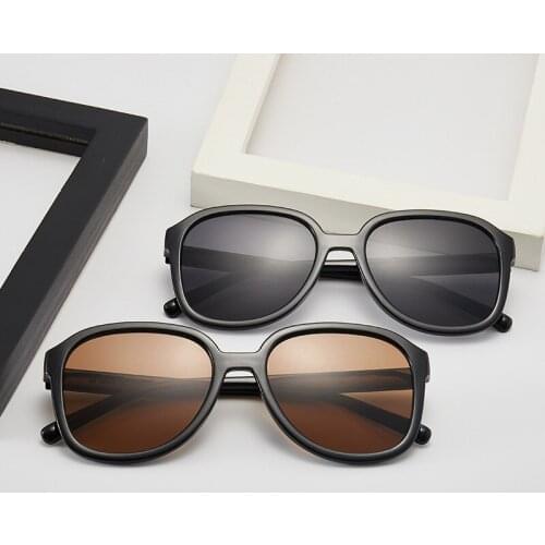 2021 Oversize Round Sunglasses Women Brand Designer Vintage Small Sun Glasses Ladies Korean Style Shades Eyewear