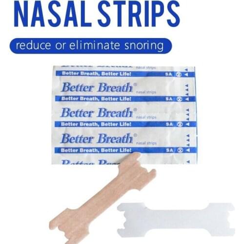 200 pcs/lot Better breath Breathe Right Nasal Strips Anti Snoring Strips Sleep & Snoring Nasal Strips Sleep Better Health Care
