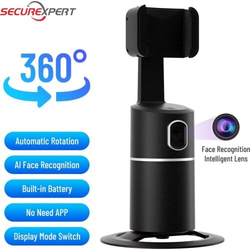 AI Auto Face Tracking Smart Shooting 360 Gimbal Selfie stick stabilizer for phone video Live Vlog Tiktok shooting Phone Holder