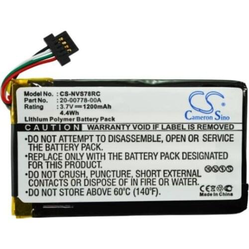Cameron sino 1200mah battery for NEVO SL 20-00778-00A Remote Control Battery
