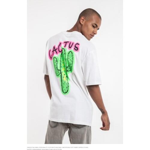 New Travis Scott T Shirt Men Summer Tide Brand O-Neck Cotton Short Sleeve T-Shirts Streetwear Harajuku Oversized T Shirt For Men