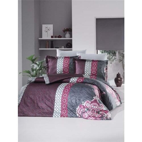 Cotton Satin Double Duvet Cover Set 2020 Fashion Made in Turkey Stylish Design Comfortable Use 83 Wire Cotton Yarn 200x220