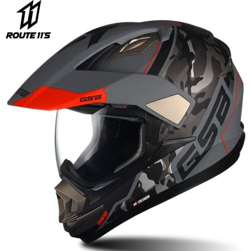 GSB Motorcycle Helmet Motocross Helmet ATV Full Face Moto Helmet Cross Downhill Off-road Helmet Men Casco Moto ECE Approved