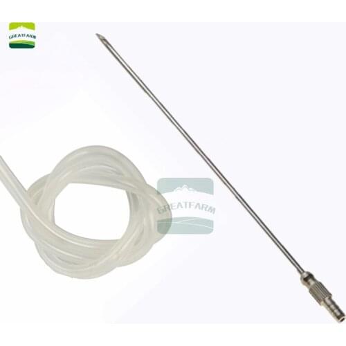 1m2m soft tube Long needles matching pipe poultry watering line system Flexible Garden Rubber hose Aquarium Soft Tubing Hose
