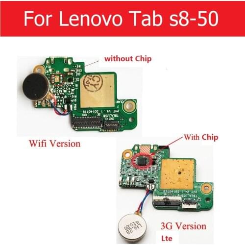 Genuine USB Charging Jack Dock Board For Lenovo Tab s8-50 3G / Wifi Version USB Charger Jack Port Flex Ribbon Cable Replacement