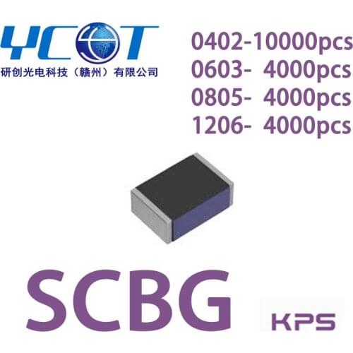 SCBG 0603 Multilayer Chip Ferrite Bead Noise suppression Computer DVD Camera LCD TV OA 3C 5G AI EMI Communication Phones