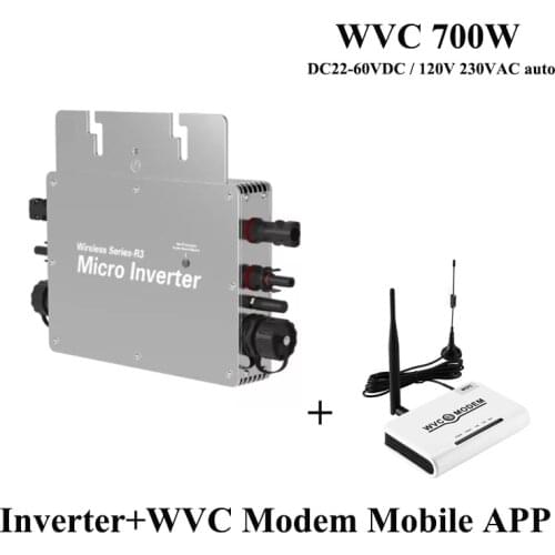 Solar Micro inverter 600W 700W MPPT On Grid Tie Inverter Convertor Inversor Microinverter 110V 220V AC