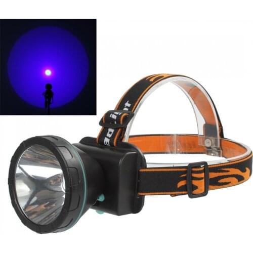 800Lumens 5W 2Modes LED Headlamp Yellow / Blue / White Light for Camping / Cycling / Climbing