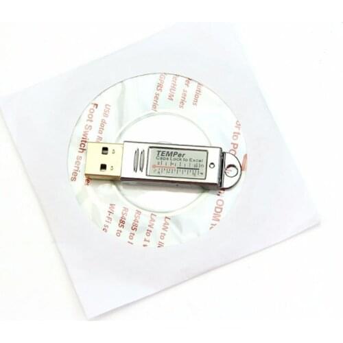 USB Sensor Control Alarm Data Logger Tester Temperature Measurement Thermometer 24TD