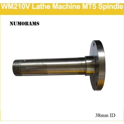 NUMOBAMS WM210 Lathe Machine 38mm Through Hole MT5 Spindle