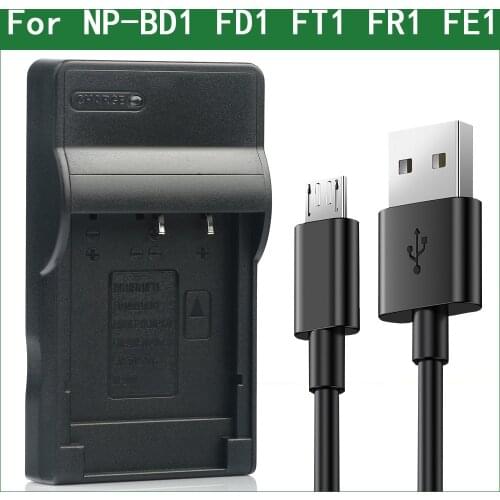 Lanfulang USB Battery Charger for Sony DSC-T5 DSC-T9 DSC-T10 DSC-T11 DSC-T33 DSC-P100 DSC-P120 DSC-P150 DSC-P200 DSC-T30