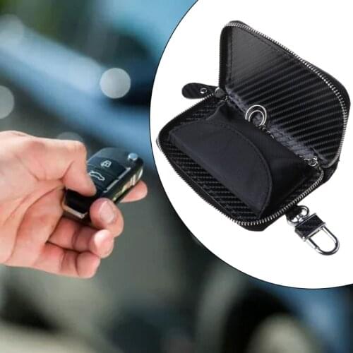 Anti-theft Car Key Fob Guard RFID Signal Shielding Blocker Security Box Signal Blocking Pouch Protector Shield