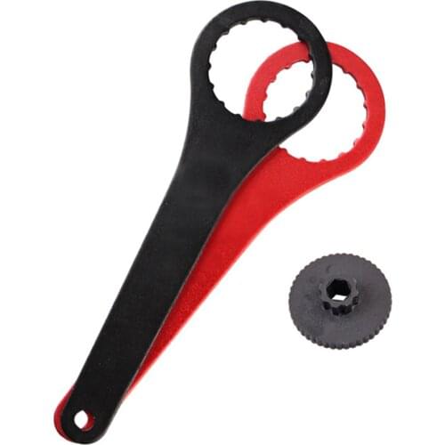 1PC Red and black Bicycle DUB BB Bottom Brackets Wrench 44mm 16 notch Install Repair for BB51 BB52 Bike Tool Spanner Repair Tool