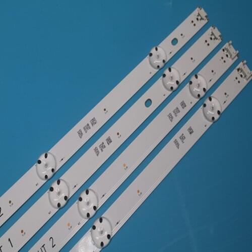 100% NEW 8pcs x 49" LED Backlight Strips for LG 49" TV V16 ART13 6916L-2451/2552A 2452/2453A UHD L/R
