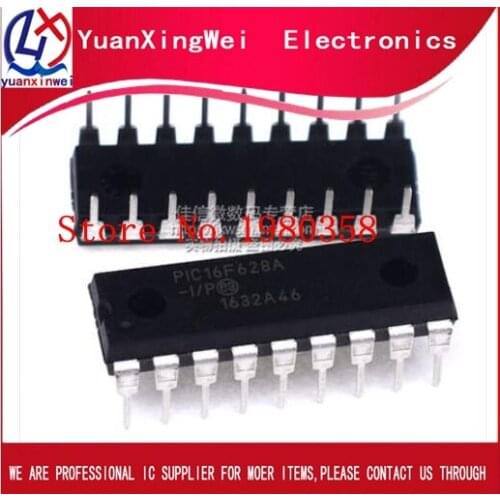 Free shipping 10PCS PIC16F628A-I/P dip18 PIC16F628 dip