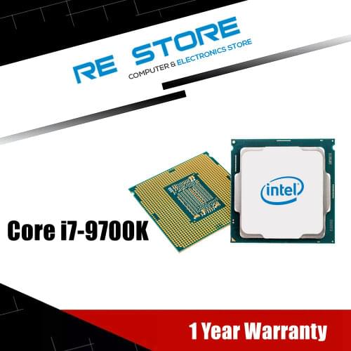 Intel Core i7-9700K i7 9700K 3.6 GHz Eight-Core Eight-Thread CPU Processor 12M 95W PC Desktop LGA 1151