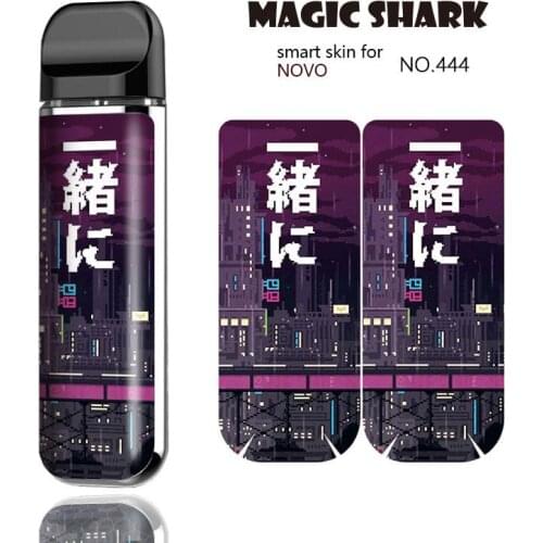 Chinese Words Berry Maple Day Dream Hope No Fade PVC Case Vape Sticker for Smok Novo