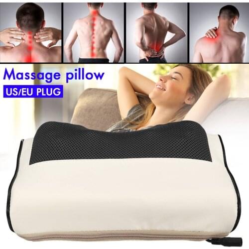 Heated electric pillow relax shoulder pillow massage pillow neck massager infrared heating massage shoulder heated Fingertip