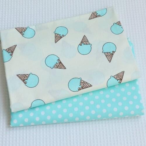 Cotton Fabric For Diy Sewing Doll Baby Bedding Textile Clothes Dress Skirt Patchwork Tissue Home Decor Material