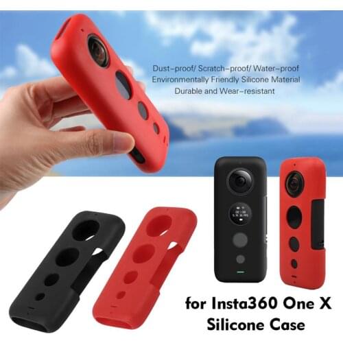 Insta360 One X Silicone Protective Case Dustproof Shockproof Protective Case Camera Protective Cover Waterproof Silicone Case