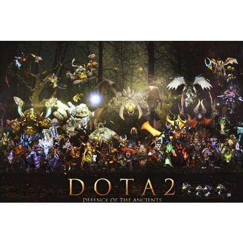 DOTA 2 Defense of the AncientsFree Shipping Classic Stylish Poster Big Boy Room Prints Decor Wall Sticker Canvas Wallpaper#1446