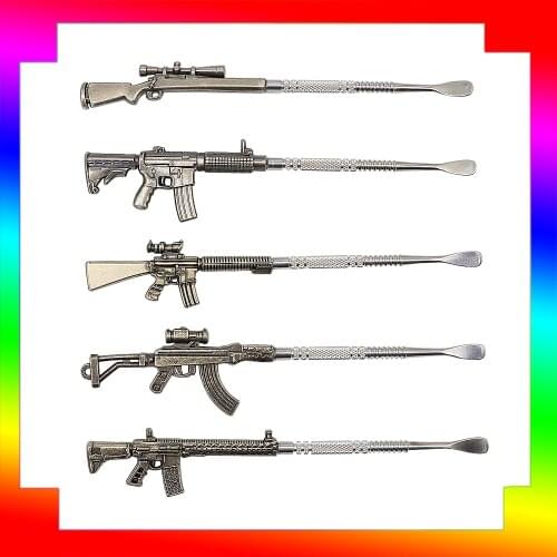 TOPPUFF AWM RPG M416 Unique Wax Carving Tool Stainless Steel Multifunctional Titanium Nail Dabber Dab Spoon Smoking Accessoires