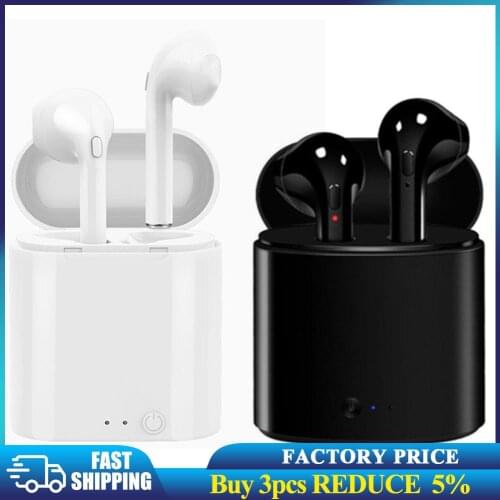 I7s TWS Stereo Earbuds Bluetooth 5.0 Headphones with Charging Box In-ear Wireless Sports Running Headset for Smart Phone
