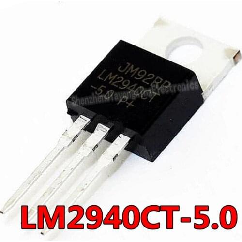 5PCS LM2940CT-5.0 LM2940CT-5 TO220 TO-220 LM2940- new original