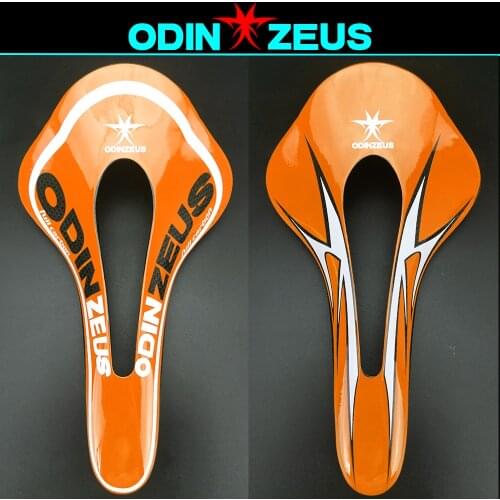 OdinZeus Full Carbon Fiber Saddle Two Styles New style Comfortable /Road/MTB Carbon Bicycle Saddle