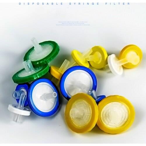 100 Pieces Disposable Syringe Filter for Water or Organic Series Chemical Biological Laboratory Equipment