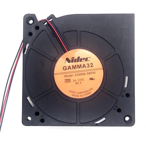 New original authentic A34886-58PW 24V 0.60A 12CM blower cooling fan