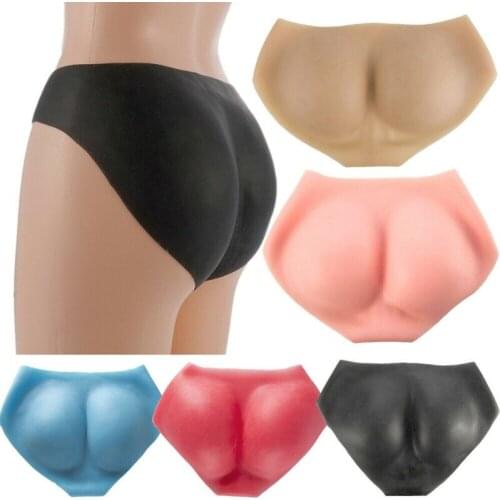 Full Silicone Hips Ass Enhancer Shaper Panty Shaped Hot Butt and Sexy Hips Brief Control Panties Standard