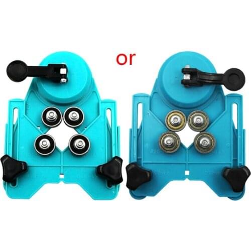 Adjustable 4-83mm Drill Bit Glass Tile Hole Saw Core Bit Guide Openings Locator 19QB