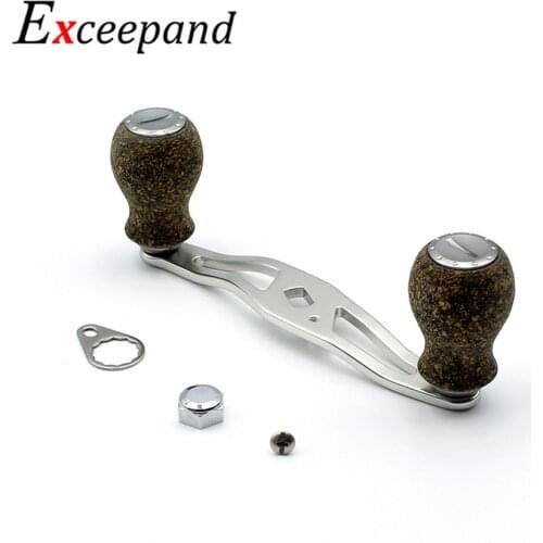 Exceepand 95mm Baitcasting Fishing Reel Handle Repair for Abu Garcia Daiwa Low Profile Saltwater Fishing Reel Tackle Accessory