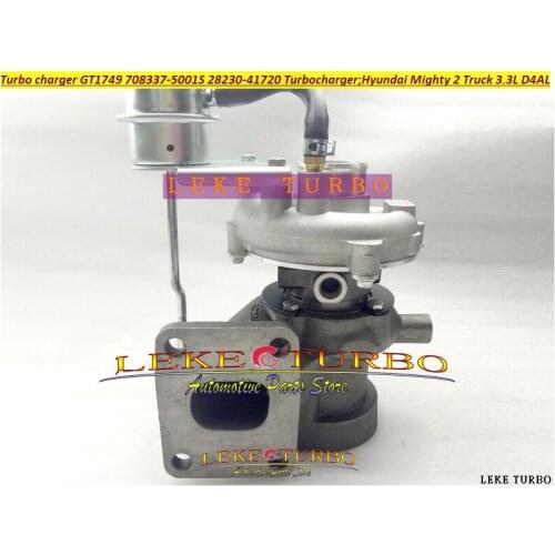 Turbo charger GT1749 708337 708337-0001 708337-5001S 28230-41720 2823041720 Turbocharger for Hyundai Mighty 2 Truck 3.3L D4AL