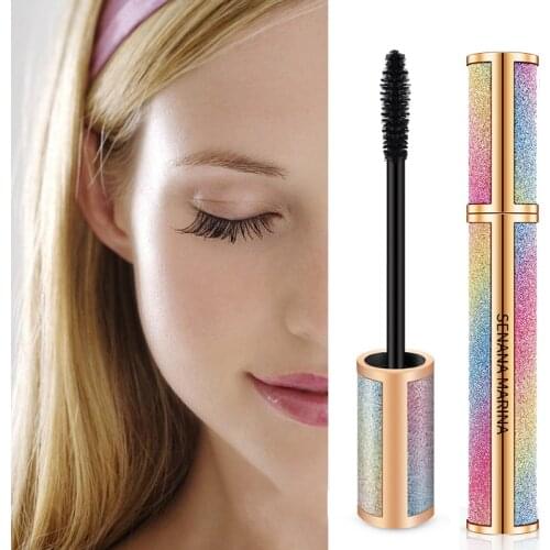 Mascara 4D Waterproof Full Professional Makeup Long Curling Thick Eyelash Extend Cosmetics Bright Starry