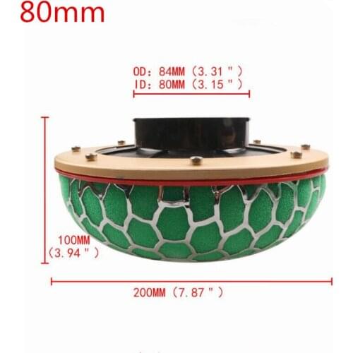 Air filters for cars 80mm 100mm high performance breathing filter for Mercedes benzW203 W210 w204 w211 CLK c180 e200 C E S CLS