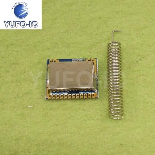 3pcs Ultra-Small Si4463 Wireless Module 2000 M Long-Distance Wireless Module through the Wall King with Spring-Loaded Antenna