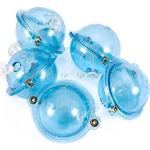 5 Pcs/Set Fishing Float ABS Plastic Balls Water Ball Bubble Floats Tackle Sea Fishing Outdoor Accessories Blue Red 25/32/40/47mm