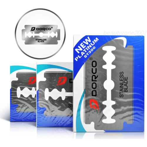 50pcs Double Edge Shaving Razor Blades Stainless Steel Smooth Shaving To Shave Beard Manual Shaver for Men Face Care