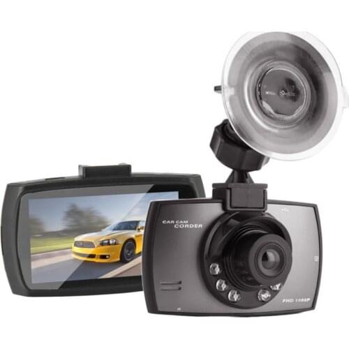 1080P Auto Car DVR Camera Dash Video Recorder 2.4"LCD IR Night Vision Camera 120 Degree Ultra-wide Angle Lens