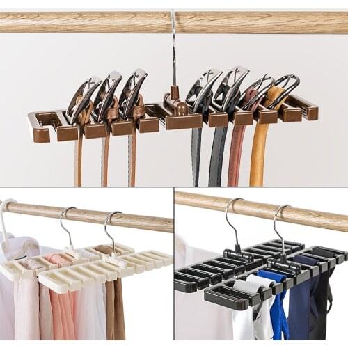 Large Belt Storage Rack Hanging Tie Shelf Silk Scarf Rack Belt Rack Hanger Finishing Tie Wardrobe Closet Organizer Holder 1pc