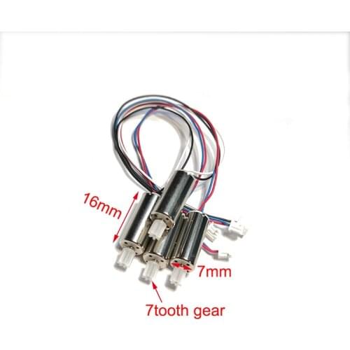E88 teng1 Rc Drone Engines Spare Part E525 Helicopter Cw Ccw Motor