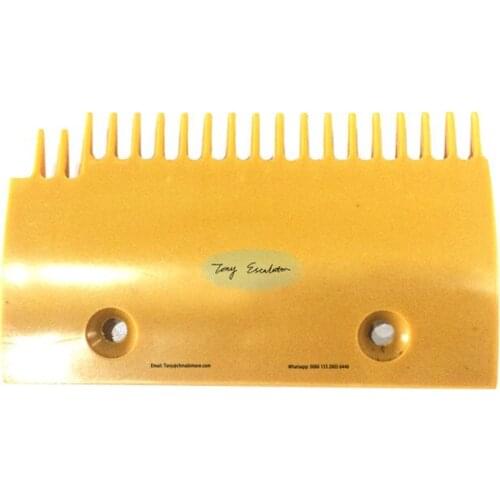 Escalator DSA2000168-L ABS Comb L163MM W95MM Hole Pitch 90MM Left 17Teeth