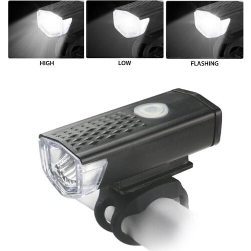 FIRECLUB 2pcs Mountain Bike LED Light Bicycle Front Lamp Headlight USB Rechargeable Flashlight Outdoor Night Cycling Taillight