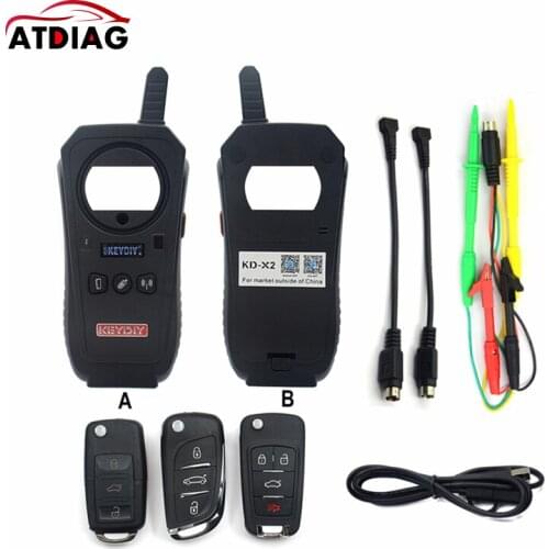 KEYDIY KD X2 Remote Unlocker Key Generator 96Bit 48 Transponder Chip Copier No Tokens work with kd 4c 4d 46 48 jmd chip