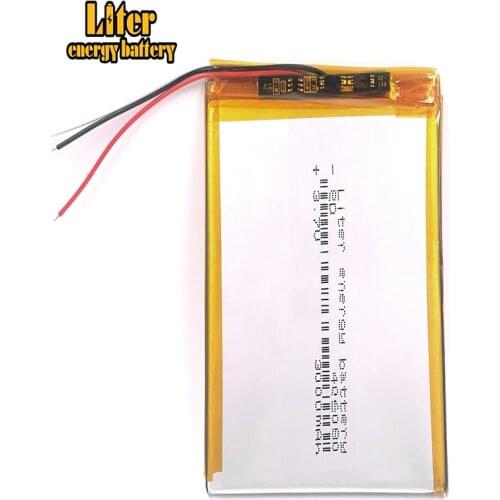 3wire 406080 3.7V 3000MAH Lithium polymer Battery with Protection Board For VX787 VX530 VX540T VX585